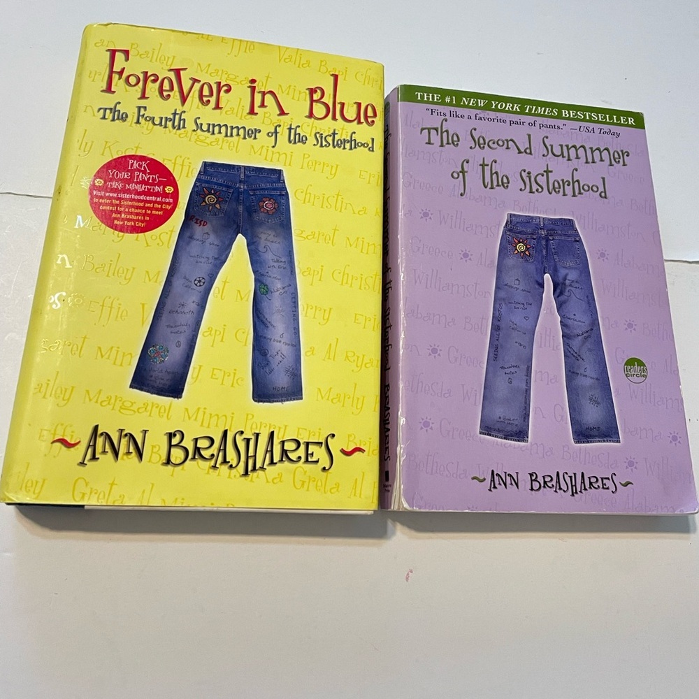 Lot Of 2 Sisterhood Of The Traveling Pants Books